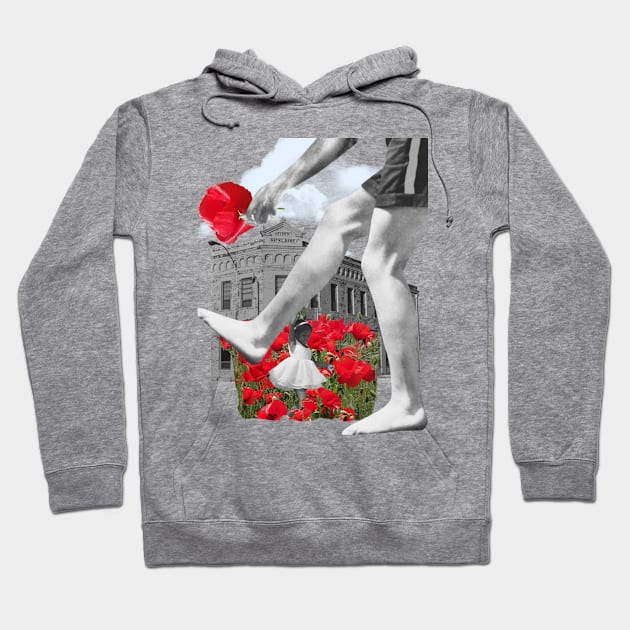 Poppies Hoodie by Keva-tShirtz